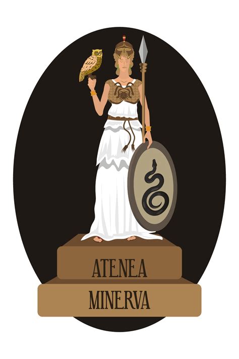 Athena Goddess Symbol Owl