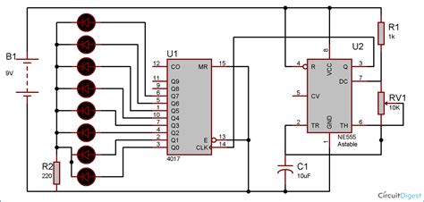 Discussion starter · #1 · sep 8, 2008. Heart Shaped Serial LED Flasher Circuit Diagram