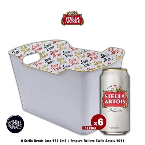 Frapera Stella Artois 6 Latas Stella 410cm3