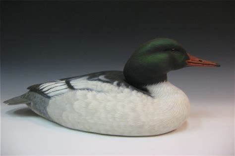 Dutch Creek Decoys Common Merganser Drake