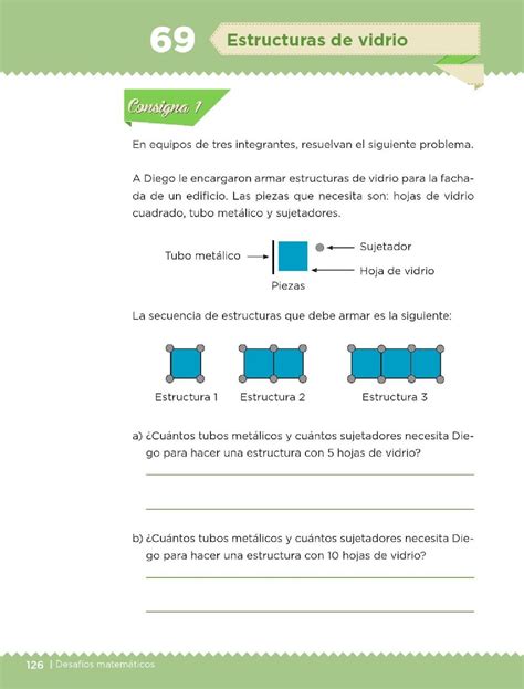 Las respuestas a las preguntas se proporcionan y se encuentran al final de cada página. Estructuras de vidrio - Bloque IV - Lección 69 ~ Apoyo ...