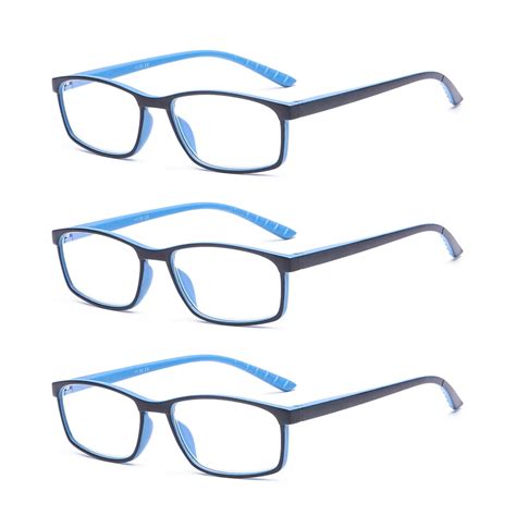 suertree reading glasses anti blue ray ultralight hd diopter lens presbyopic computer glasses
