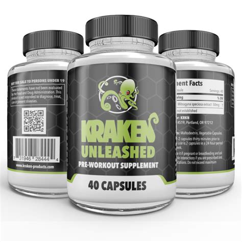 With every order, you get another strain for free kratom sample w/ your order. Kraken Unleashed Pre Workout Supplement | Get Kraken ...