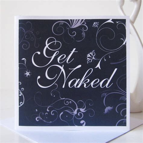 Get Naked Naughty But Nice Card By Mrs L Cards