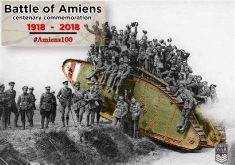 Allies commemorate the centenary of the Battle of Amiens in France ...