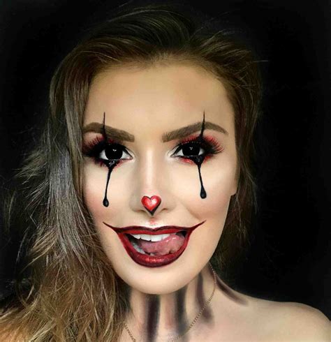 Clown Make Up For Women 2 Instructions And Many Creepy Inspirations Decor Object Your