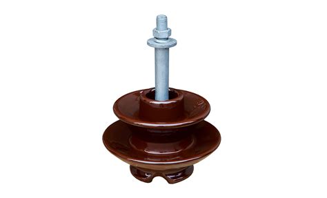 Pin Insulator Isolating Wires From Telegraph Or Utility Poles