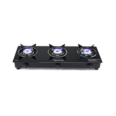 Lifelong Llgs Auto Ignition High Efficiency Burner Gas Stove With
