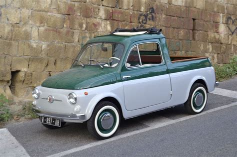 Fiat 500 Pick Up Voiture Vintage Voiture Voitures Rétro