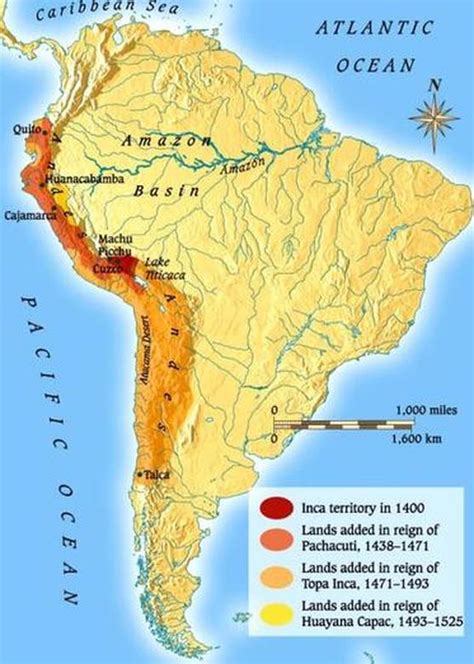 Map Incas