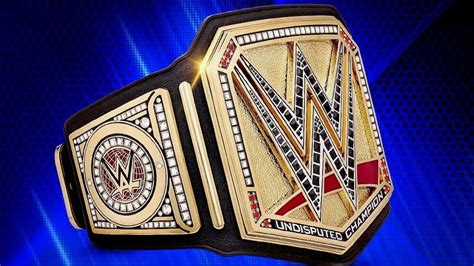 Brand New Undisputed Wwe Universal Championship Replica Title Belt Now