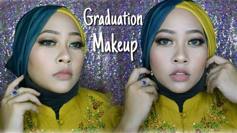 Makeup Wisuda Awet Tahan Lama Seharian Lokal Drugstore Graduation Makeup Tutorial Firda