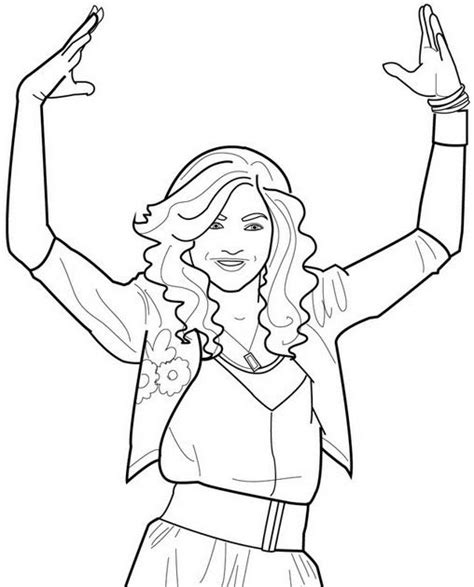 Zendaya Coloring Pages Sketch Coloring Page