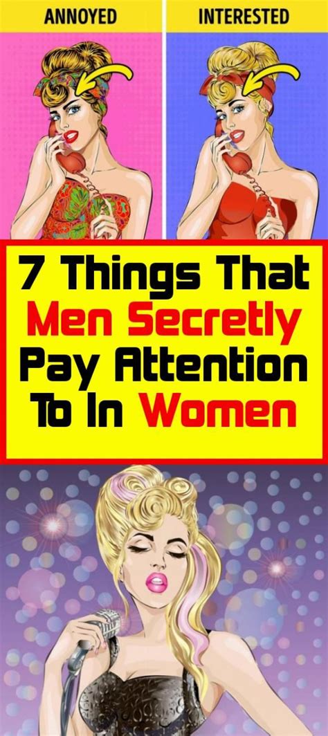 7 Men Pay Attention Secretly To Women Womensho Currentmood Moodemotions In 2020 Women