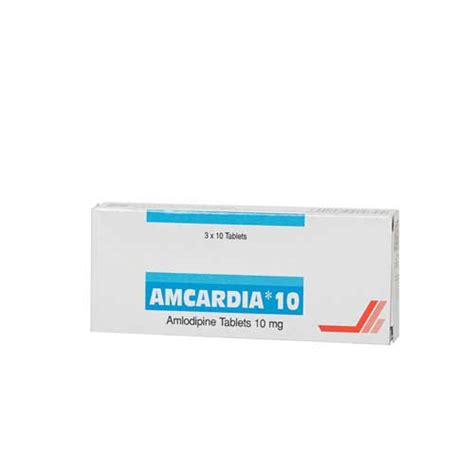 Amcardia tablet 5 mg & 10 mg. Products