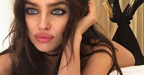 Irina Shayk Oozes Sex Appeal As She Teases Naked Selfie Wearing Just