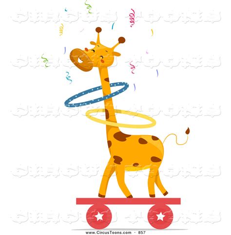 Circus Clipart Giraffe Pencil And In Color Circus Clipart Giraffe