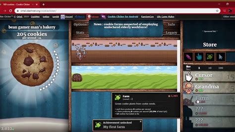 You might want to update, or switch to a more modern browser such as chrome or firefox. cookie clicker - YouTube