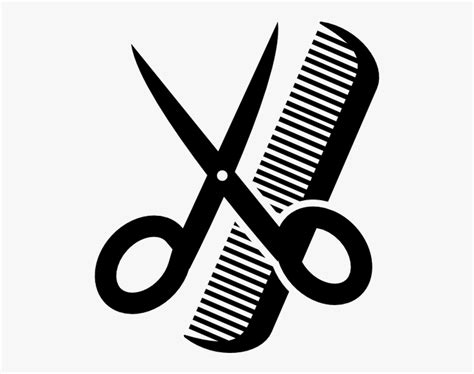 Clip Art Comb And Scissors Clipart Comb And Scissors Logo Free