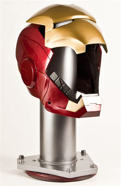 Iron Man Helmet Mark Iii Iv Vi Faceplate Open By Pannaus On Deviantart