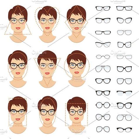 Woman Glasses Shapes 9 Faces Glasses For Round Faces Round Face Sunglasses Fashion Eye Glasses