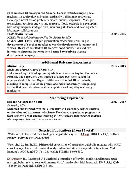 Additional Information On Resume - Top 10 Best Websites To Create Free