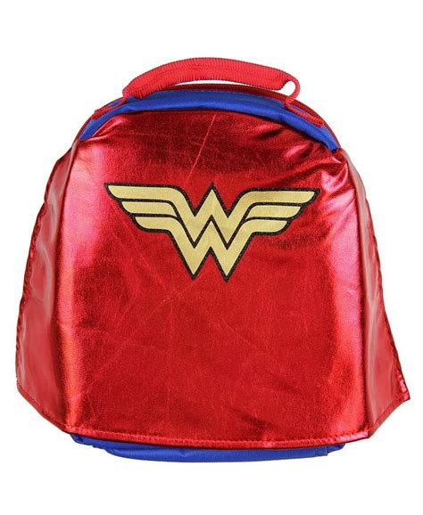 Dc Comics Wonder Woman Lunch Box Soft Kit Insulated Cooler Bag With