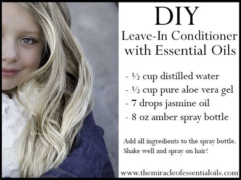 These are the best hair oils to hydrate dry hair, protect damaged hair and make dull hair shine, without leaving a greasy feel. DIY Essential Oil Leave In Hair Conditioner - Spray Recipe ...
