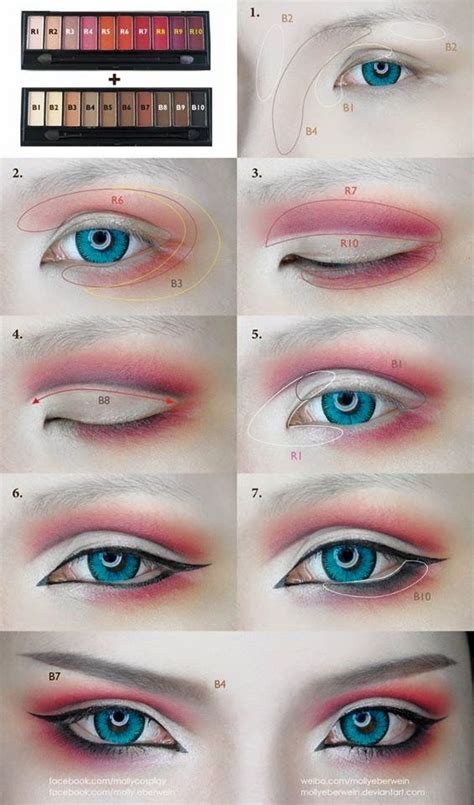 Anime Eye Makeup Cosplay Makeup Tutorial Anime Cosplay Makeup
