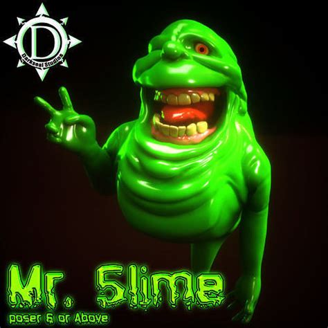 mr slime 3d model rigged cgtrader