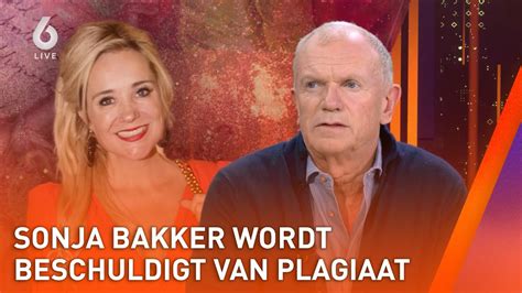 Sonja Bakker Nog Niet Verlost Van Plagiaatschandaal SHOWNIEUWS YouTube