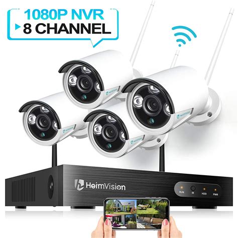 heimvision hm241 security camera system wireless wifi 8ch 1080p nvr system 4pcs 960p 1 3mp wifi