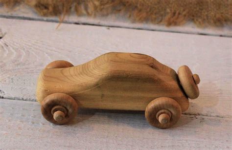 Vintage Wooden Car Old Classic Wooden Toy Carhandcrafted Etsy