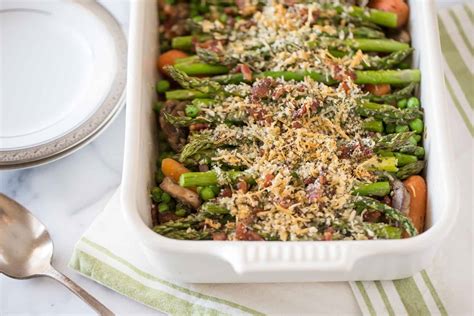 It's a super side dish for any main meal, and the horseradish gives it a nice kick, i have always prepared this dish with fresh veggies, but you could certainly make it with frozen veggies. 15 Great Recipes Using Spring Vegetables