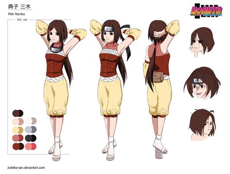 Miki Noriko By Juliettasan Anime Ninja Naruto Characters Naruto