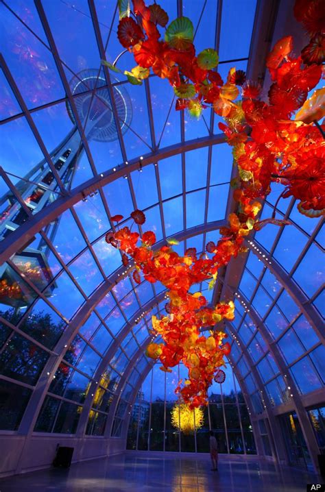 Dale Chihuly Garden And Glass Seattle Recent Article With Great Photos Of His Work In The