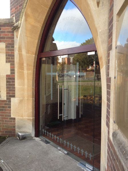 Southern Glass Services Church Toughened Glass Doors