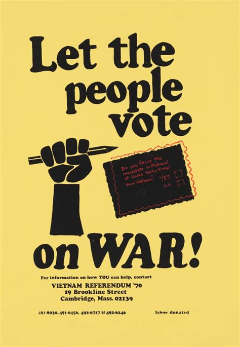 Vote On War Protest Art The Arts In New York City 2020