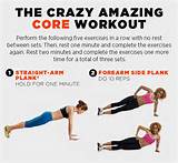 Core Exercises Workout Images