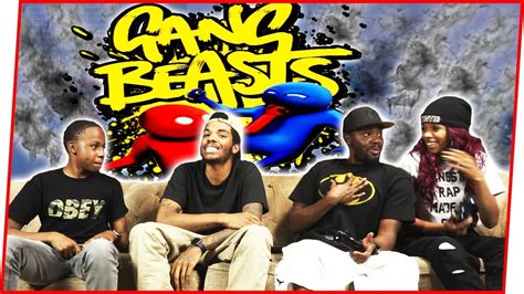 Beef Starting Within The Gang Gang Beasts Gameplay Youtube