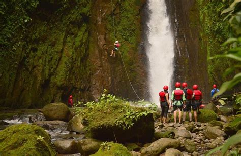 Canyoning In The Lost Canyon Arenalla Fortuna Kimkim