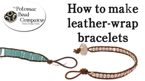 Make A Beaded Leather Wrap Bracelet Chan Luu Style YouTube