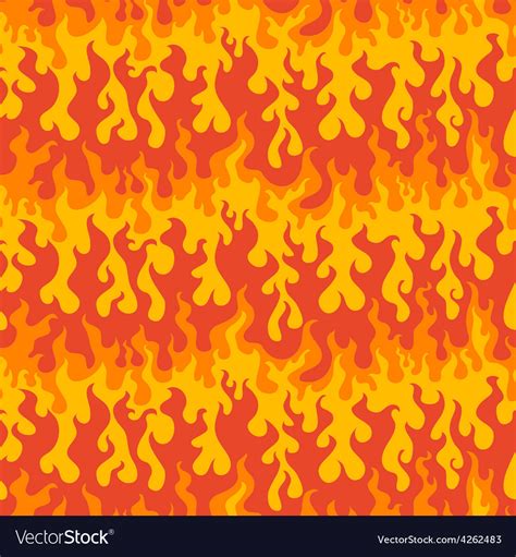 The best selection of royalty free flame pattern vector art, graphics and stock illustrations. Abstract fire seamless pattern Royalty Free Vector Image