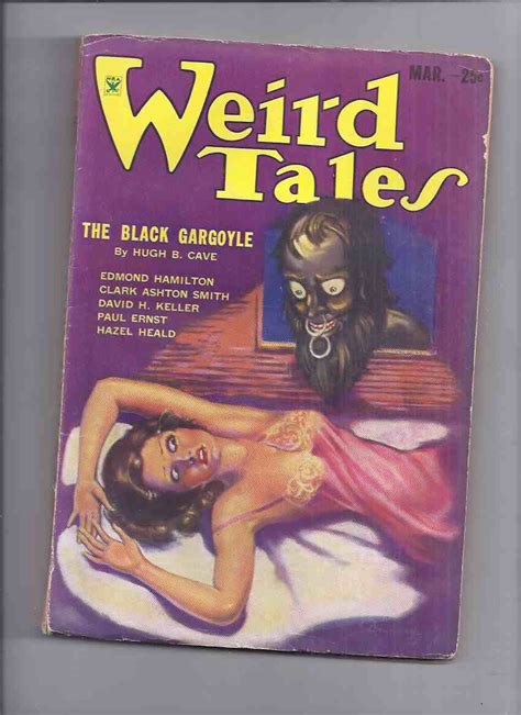 Weird Tales Magazine Pulp Volume 23 3 March 1934 Black Gargoyle Gray World Winged