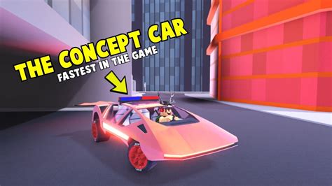 Jailbreak 2 500 000 THE CONCEPT CAR NEW FASTEST CAR Roblox