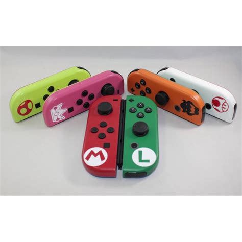 Lol expecting to use a controller that nintendo sells for their console is too high an expectation for the switch i guess. Nintendo Switch Custom Joy-Con Controllers Super Mario