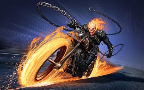 Ghost Rider By Patrickbrown On Deviantart Ghost Rider Marvel Ghost Rider Wallpaper Ghost Rider