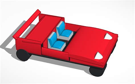 3d Design Car Tinkercad