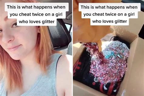 Scorned Girlfriend Gets Revenge On Her Cheating Bloke With Glitter Prank But People Say She