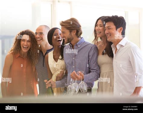 Stock Photo Friends Laughing Two Friends Laughing Stock Photo Image